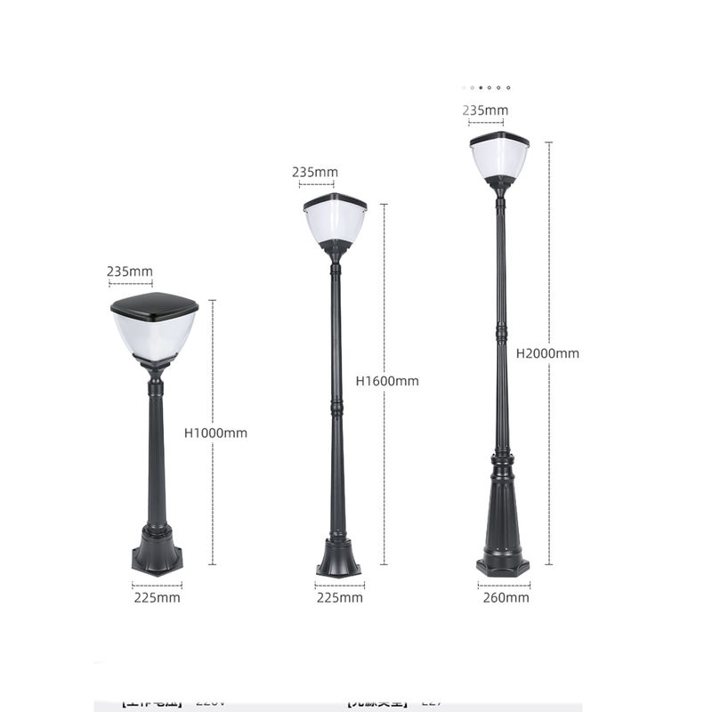 Sensor exterior solar conduzido impermeável da luz de rua 5V 5M Power System Motion