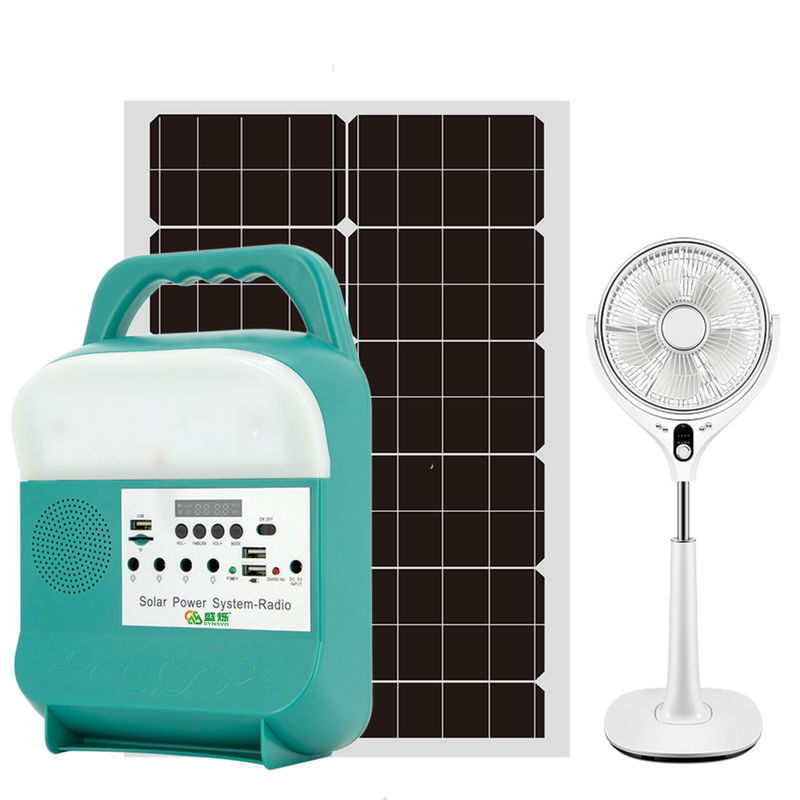 Diodo emissor de luz impermeável exterior do sistema Dimmable Mini Portable Tent Hiking da luz de painel solar