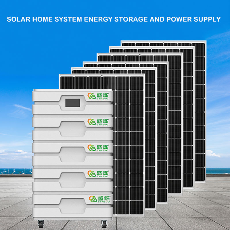 Sistema completo do armazenamento de energia do uso da casa da grade de 10KW 5kw Kit Power Solar Generator Off