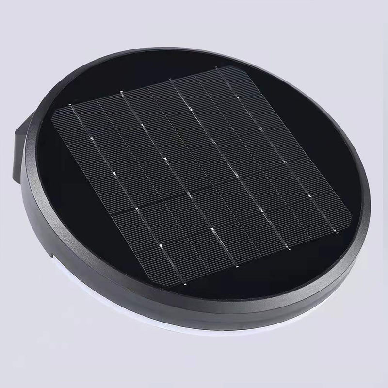 Lâmpada impermeável posta solar exterior da luz da parede do diodo emissor de luz IP66 com PIR Motion Sensor