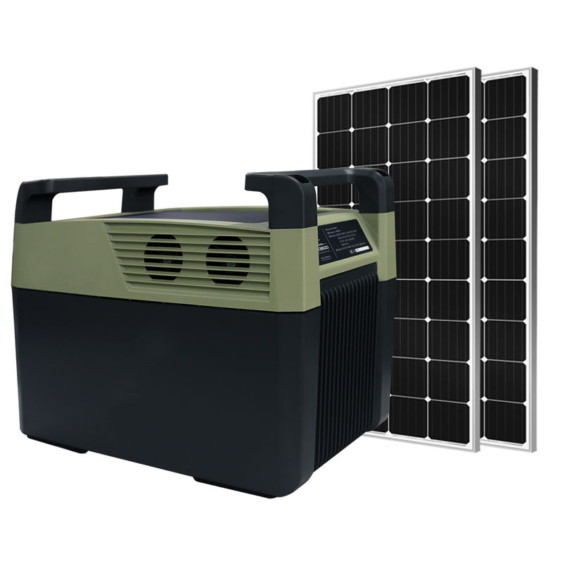 Kit de geradores de sistemas de energia solar portátil Power 3200 W para casa com bateria de lítio