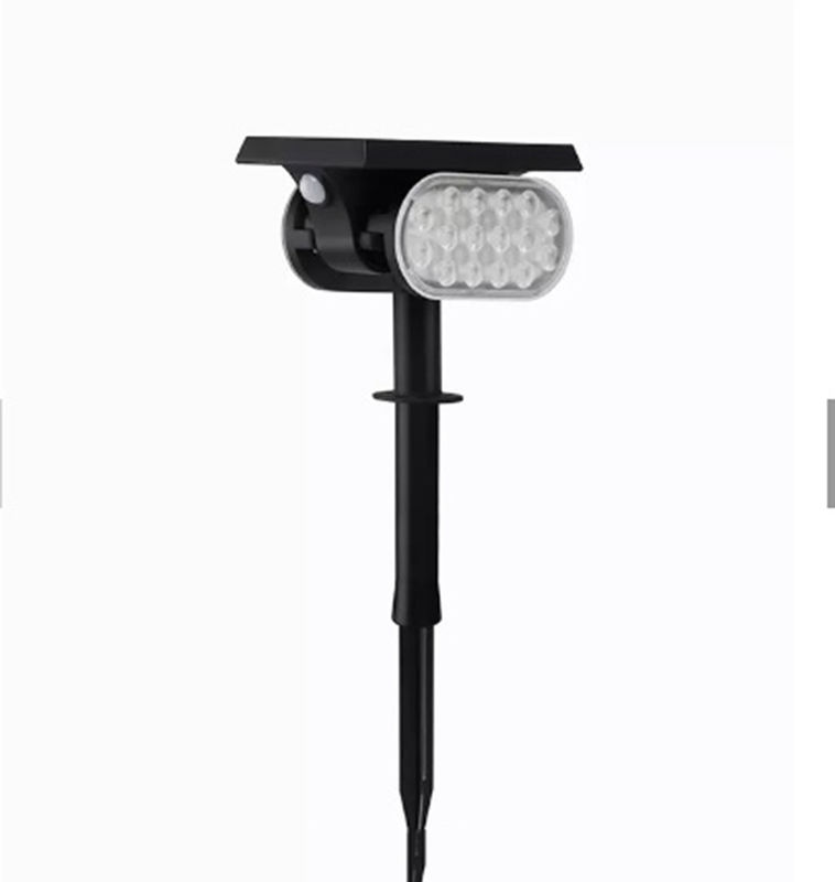 Luzes solares de jardim led à prova d'água para jardim com energia solar para varanda ao ar livre Ip65