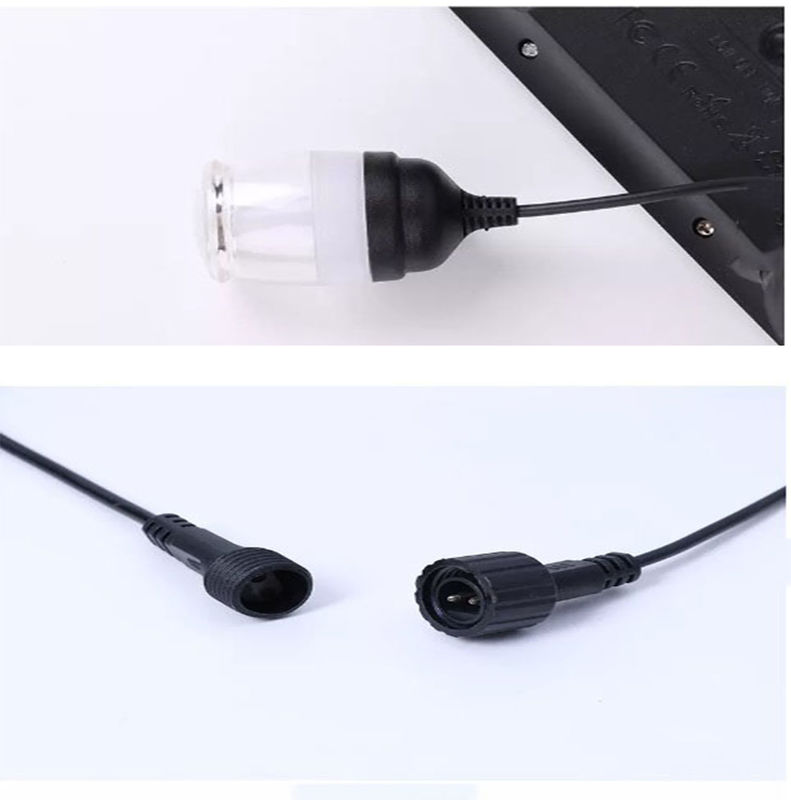Decorações solares de led ao ar livre luz RGB festa pátio quintal café à prova d'água IP65