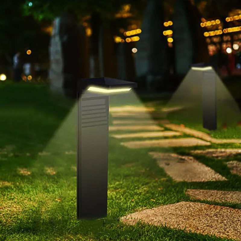 Decoração externa de LED com iluminação de gramado paisagístico para hotel à prova d'água IP65