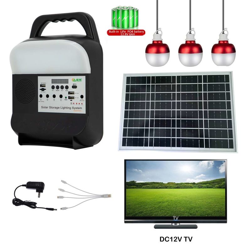 O acampamento solar conduzido portátil da emergência do ABS ilumina SRE-815-A exterior 16W