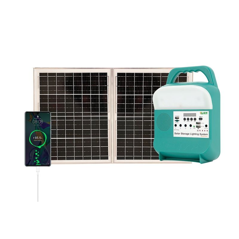 Tudo em uma energia de sistemas solares portátil de Offgrid para a energia pequena 7000K da casa