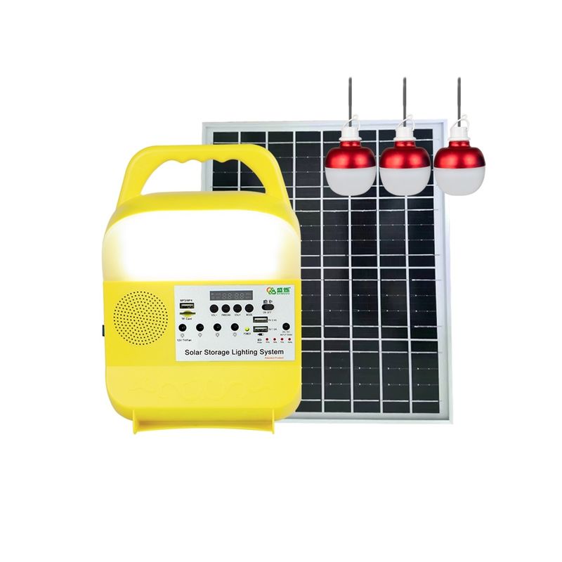 O painel 16V solar multifuncional conduziu o sistema de iluminação 16W para a barraca que caminha a emergência da pesca