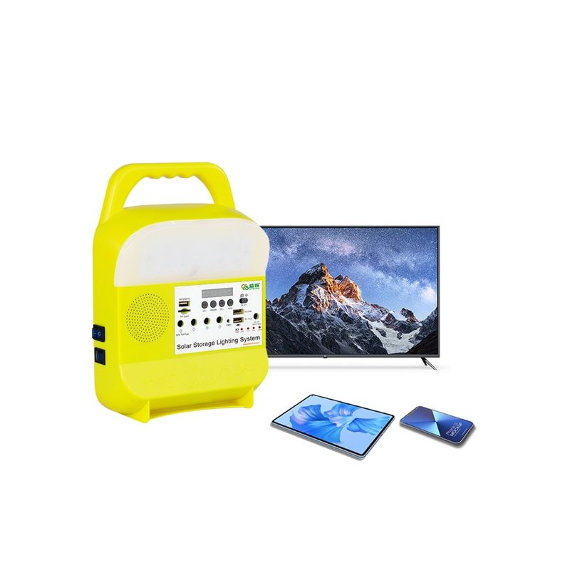 O painel 16V solar multifuncional conduziu o sistema de iluminação 16W para a barraca que caminha a emergência da pesca