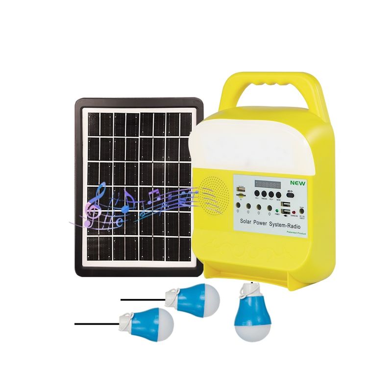 Gerador recarregável do sistema de iluminação das energias solares de SRE-585 Sun portátil com bateria