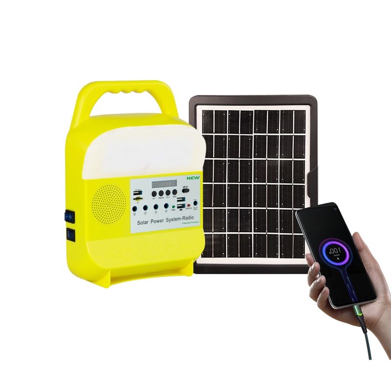 Casa que ilumina o bulbo SRE-585 IP55 do diodo emissor de luz de Kit With da energia do sistema de energia de painel solar