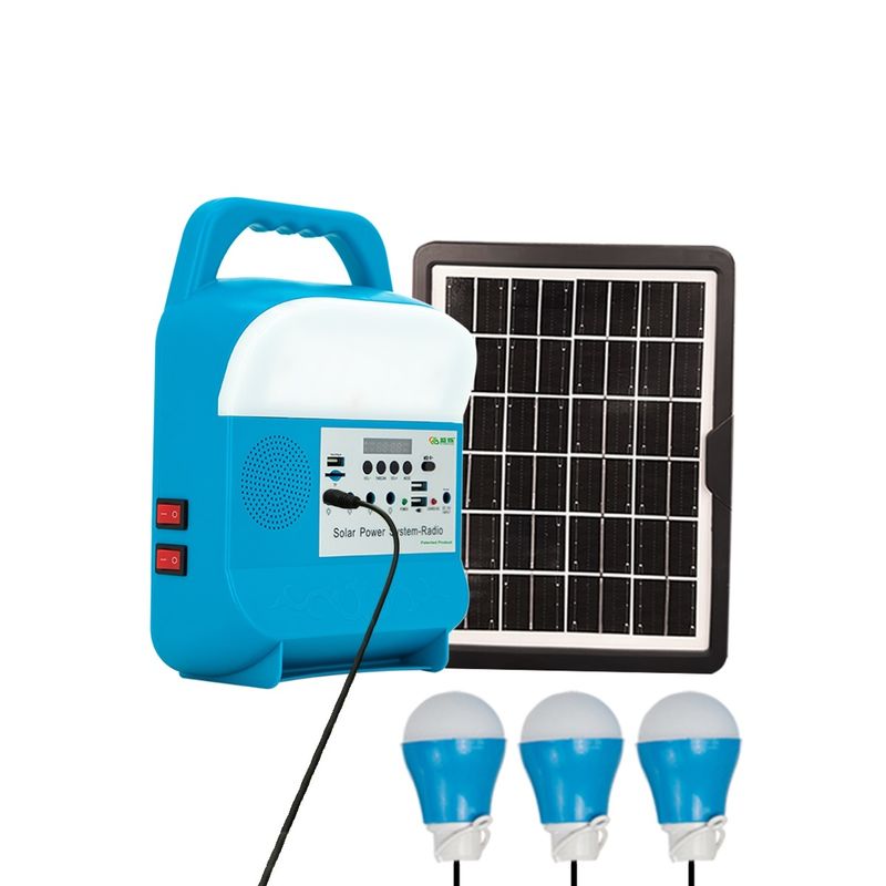 luz portátil clara exterior da cabeça de energia solar do bulbo das energias solares 5W por atacado para acampar