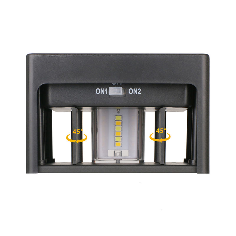 Ilumine da lâmpada solar do jardim do sensor da luz 3.7V da parede de Sun a decoração nórdica impermeável