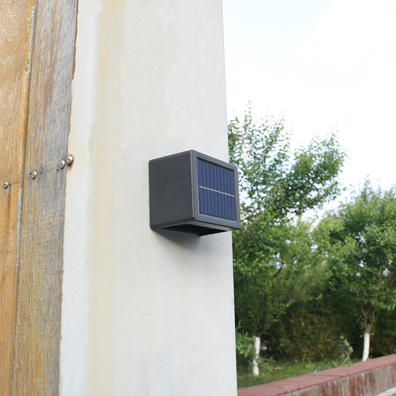 Ilumine da lâmpada solar do jardim do sensor da luz 3.7V da parede de Sun a decoração nórdica impermeável