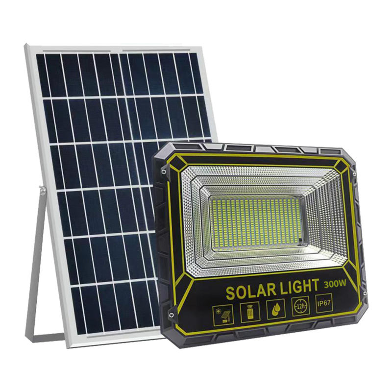 do sensor exterior solar da luz de inundação da parede de 300W 600W o jardim impermeável conduziu C.C. 6V