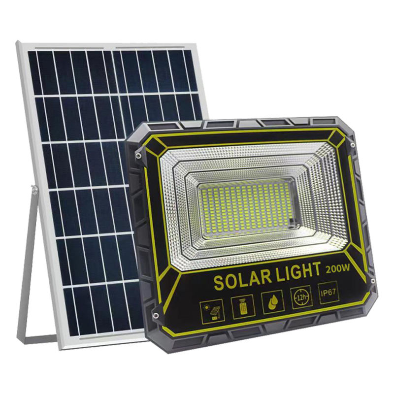 O foco exterior solar brilhante super da luz de inundação da eficiência elevada conduziu a rua solar 100W