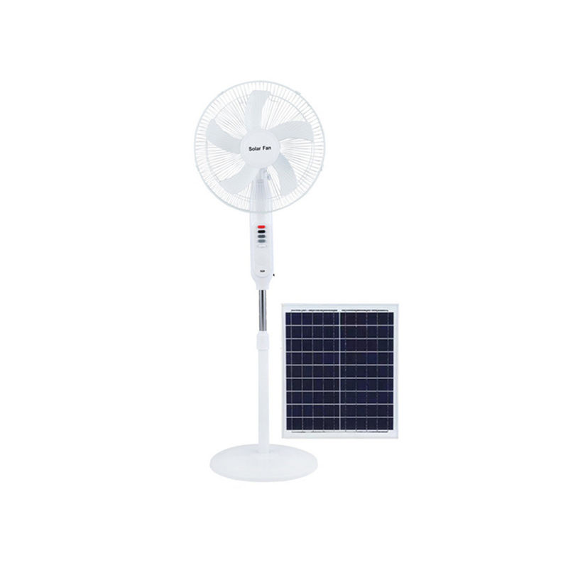 25W engrenagens exteriores postas solares recarregáveis do vento da bateria de lítio 3 do fã 18650 com painel