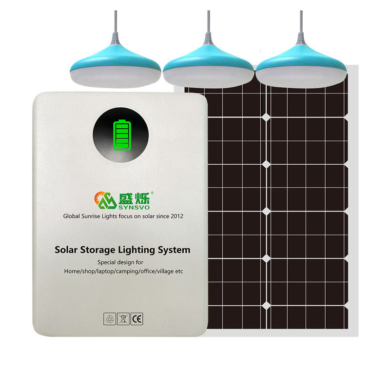 geradores 60W solares portáteis com acampamento exterior do trabalho remoto compatível do portátil 20V