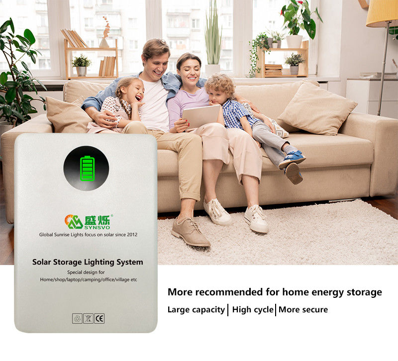 Bateria de longa duração Geradores solares portáteis 12V 12.5AH/12V 25AH 6-8 horas Tempo de carga