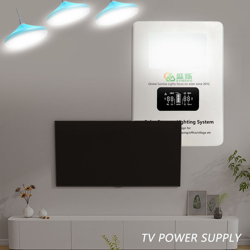Gerador de energias solares portátil solar do lítio Lifepo4 do sistema de energia do painel de 40W/60W 16V