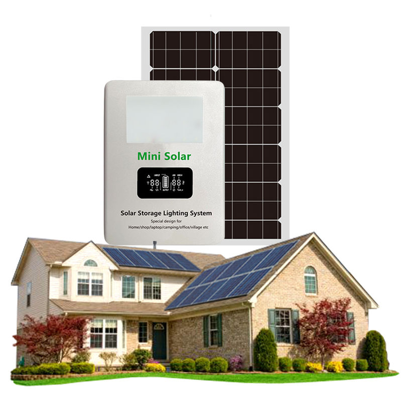 Painel varejo de Kit With Battery Inverter Output 3.2~3.6A do painel solar da caixa