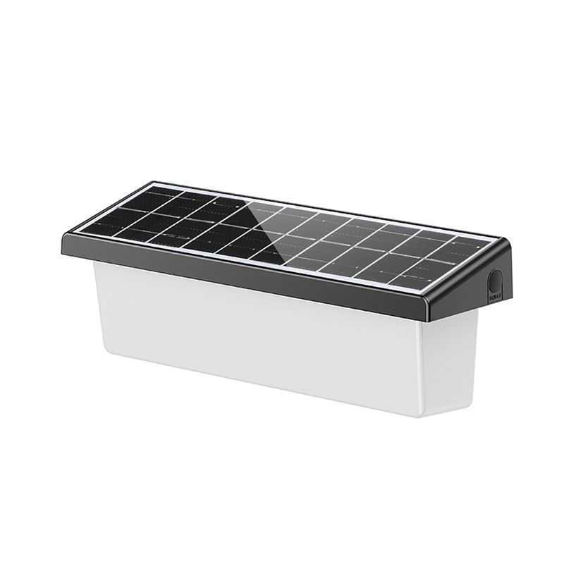 1 ano de garantia Luz solar de parede 80 Ra CRI para iluminação exterior Luzes solares LED para exterior Impotente Mural montado
