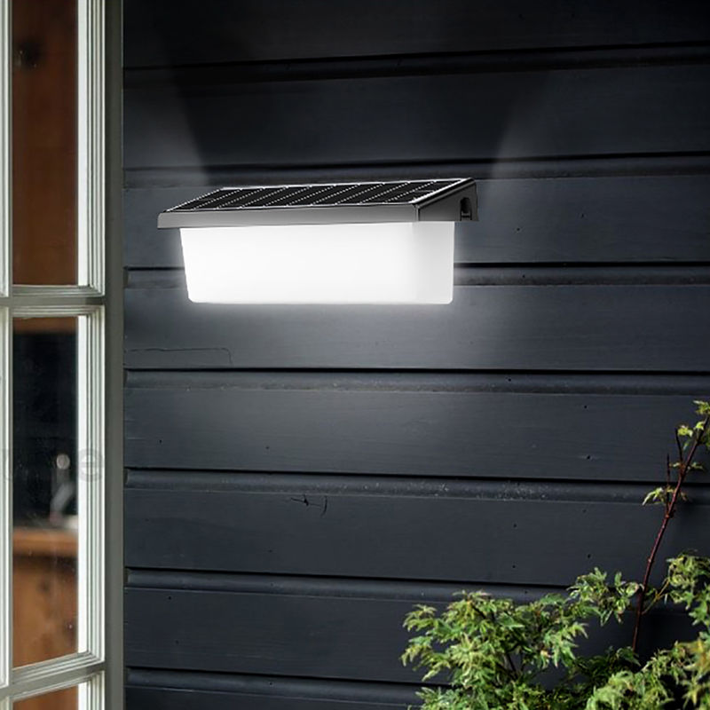 4100K Neutro Branco Iluminação Solar De Parede Exterior 8-10 Horas de Trabalho Led Iluminação Solar De Parede Exterior Jardim Porch