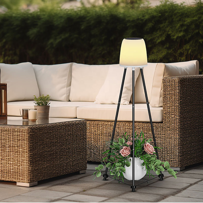 ABS/Ferro LED Luz solar de decoração exterior 22*20*40.5 CM Caixa interna 1.9KG G.W