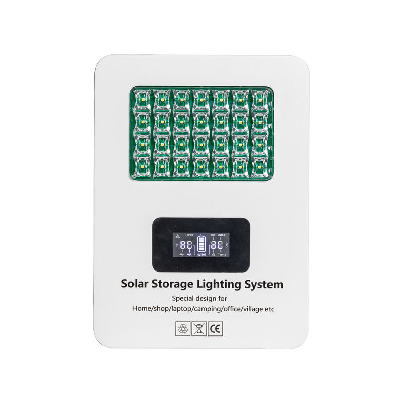 16V 12,5AH Geradores Solares Portáteis Sistema de Iluminação de Armazenamento Solar 22*30cm 180W/300W
