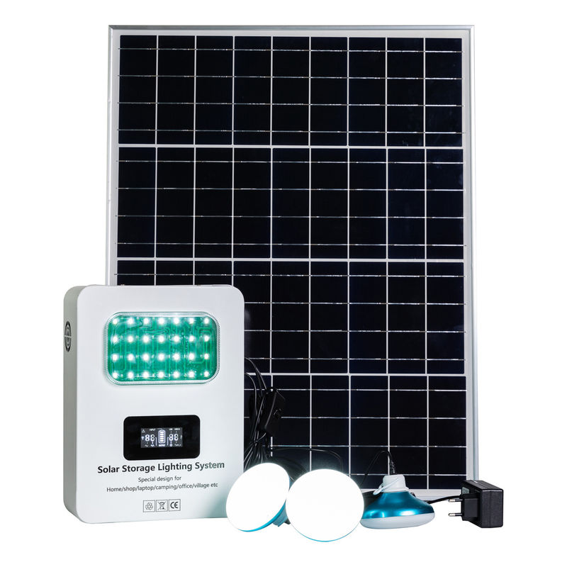SRE-938 Geradores Solares Portáteis Confiáveis 12V 25AH Capacidade de Bateria E Painel Solar Monocristalino