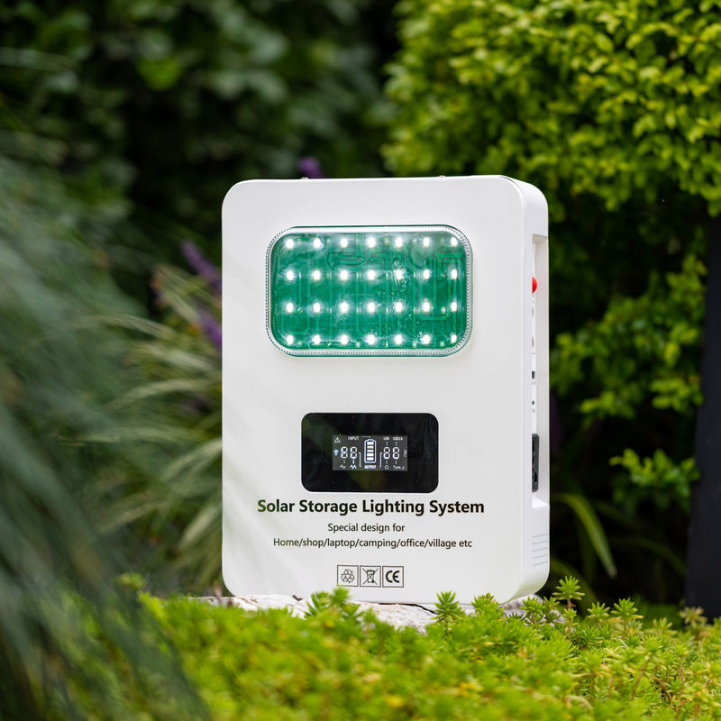 12V 25AH Capacidade de bateria Sistemas de geração solar portáteis - Solução de energia fora da rede Produtos de energia solar portáteis