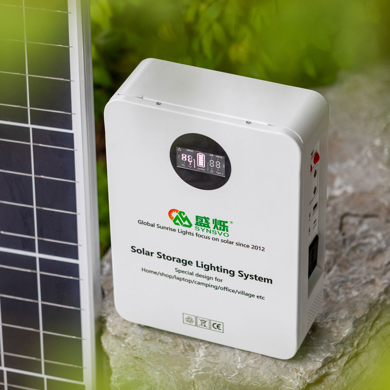 Geradores solares portáteis com painéis solares monocristalinos Gerador solar para gerar geladeira