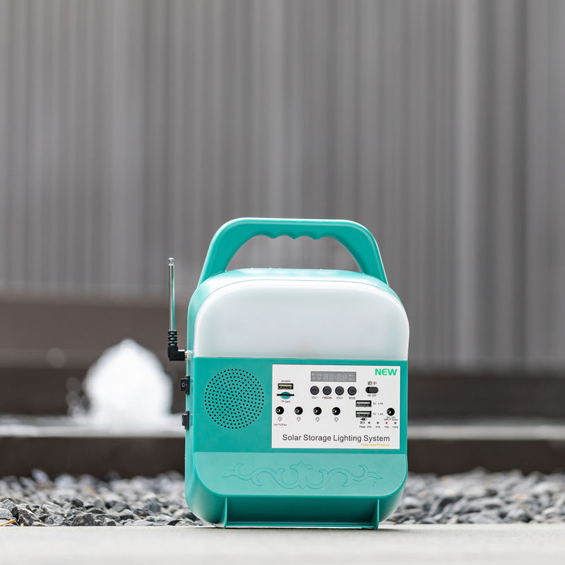 12.8V 10000mah Capacidade da bateria Sistema de iluminação solar para casa com classificação IP 65 Sistema de energia solar off-grid para casa