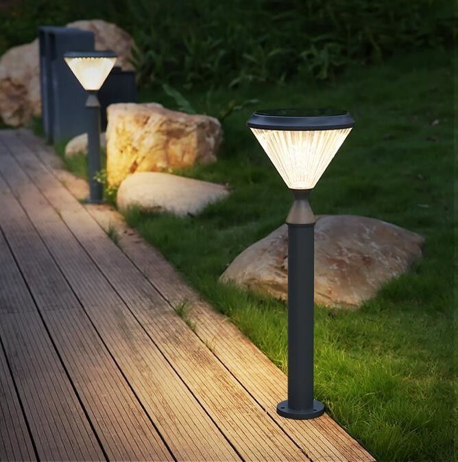 20ah as luzes solares do jardim da casa de campo 3W pintaram Matte Outdoor Landscape Gate Decoration