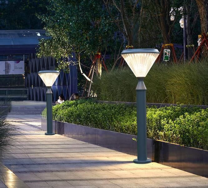 20ah as luzes solares do jardim da casa de campo 3W pintaram Matte Outdoor Landscape Gate Decoration