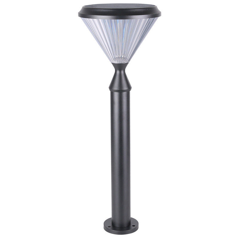 Lâmpada de luz solar para passarela Iluminação de jardim solar ao ar livre à prova d'água Led para quintal Luzes solares de jardim para gramado