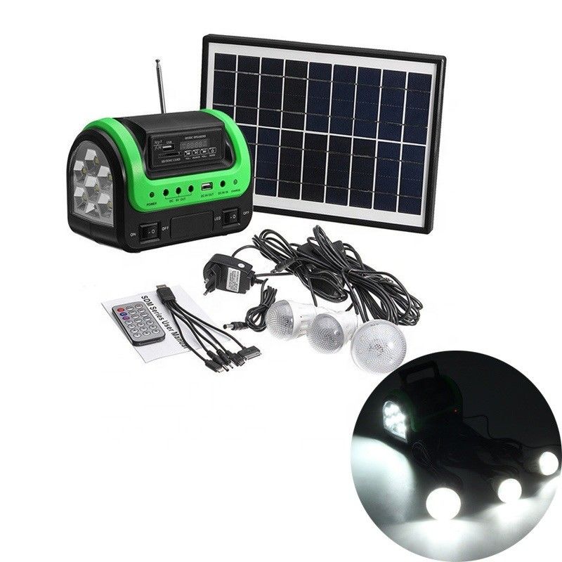 Do barco portátil do carro do diodo emissor de luz da lâmpada 12PCS SMD da energia solar da compatibilidade eletrónica 5W 6V do FCC jogo claro solar