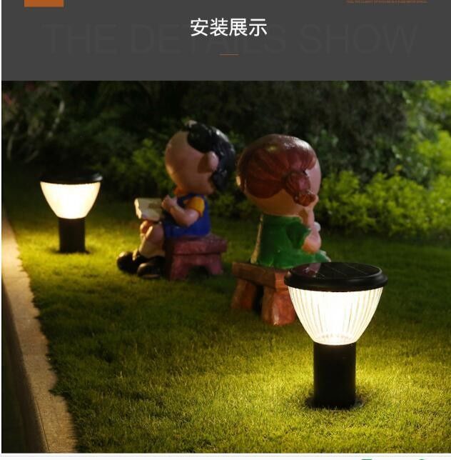Luz solar 5W impermeável do jardim do diodo emissor de luz para o caminho exterior do jardim da entrada de automóveis do pátio da jarda