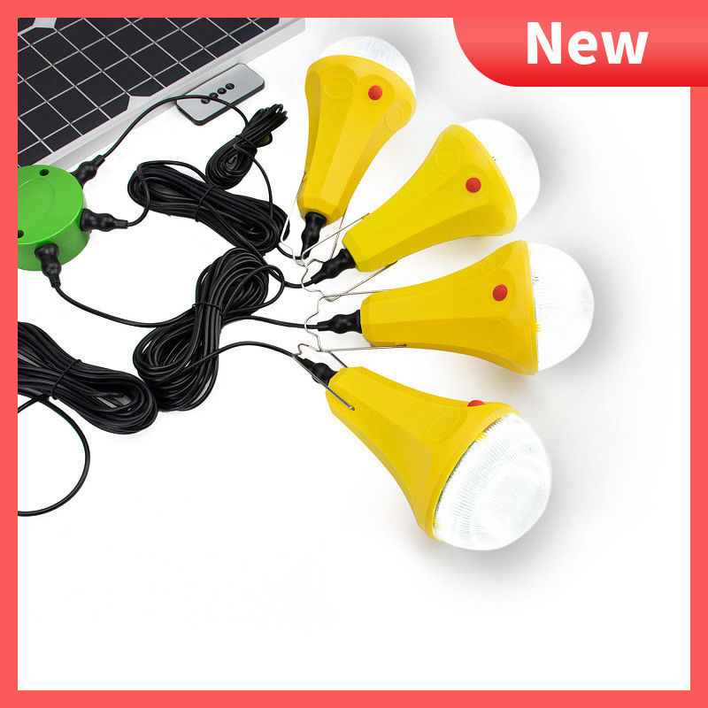 435lum de controle remoto Mini Home Lighting System solar 14Hours ao tempo de funcionamento 48Hours