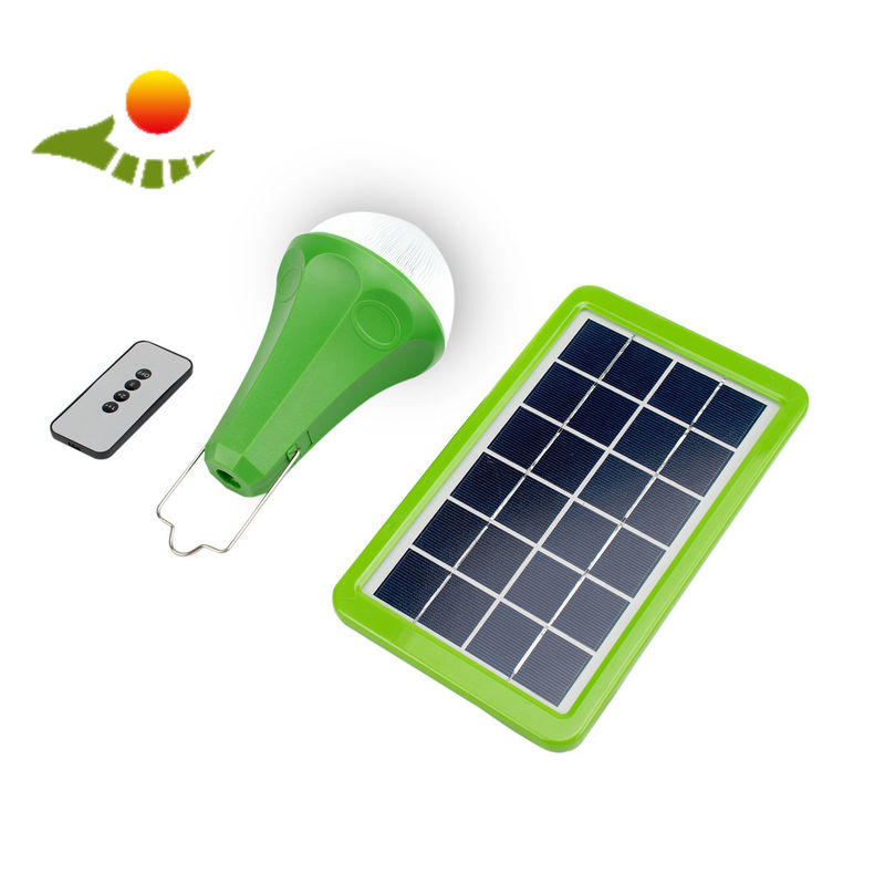 Preço de fábrica chinês de controle remoto da luz solar de poupança de energia portátil clara solar da casa