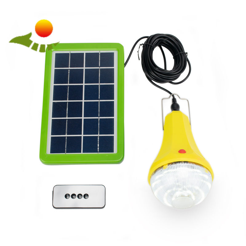 Preço de fábrica chinês de controle remoto da luz solar de poupança de energia portátil clara solar da casa