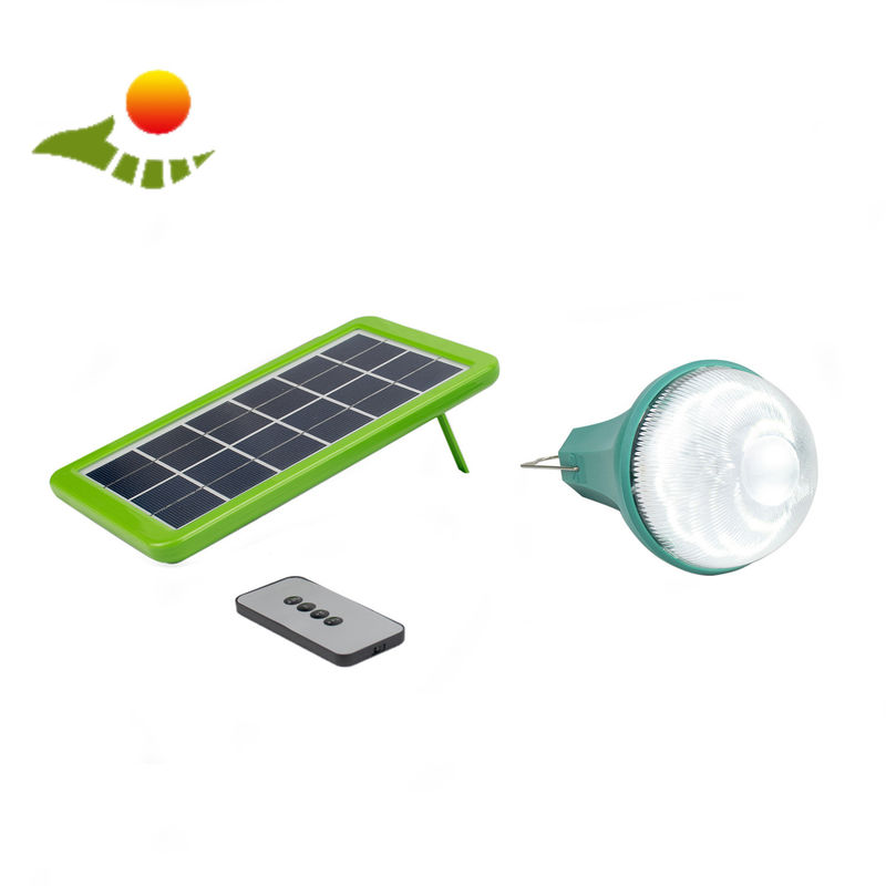 Preço de fábrica chinês de controle remoto da luz solar de poupança de energia portátil clara solar da casa