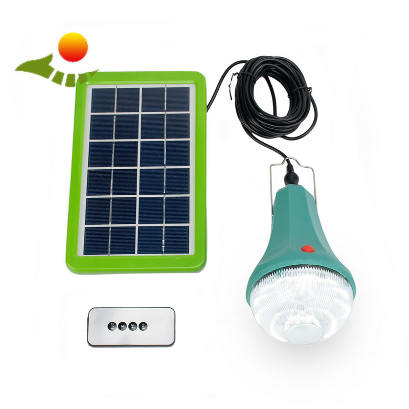 Preço de fábrica chinês de controle remoto da luz solar de poupança de energia portátil clara solar da casa
