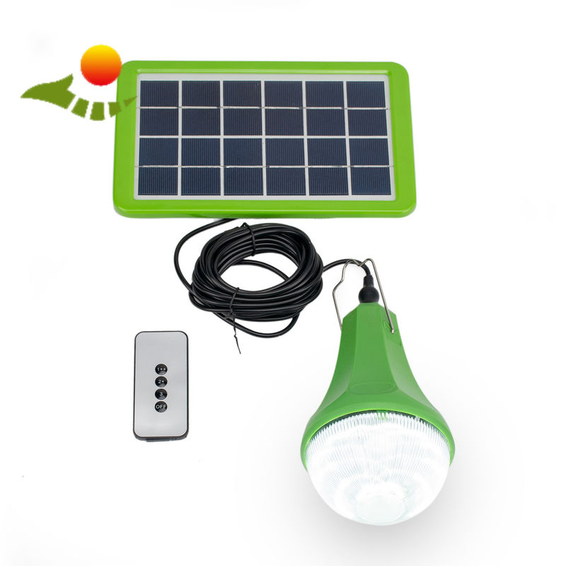 Preço de fábrica chinês de controle remoto da luz solar de poupança de energia portátil clara solar da casa