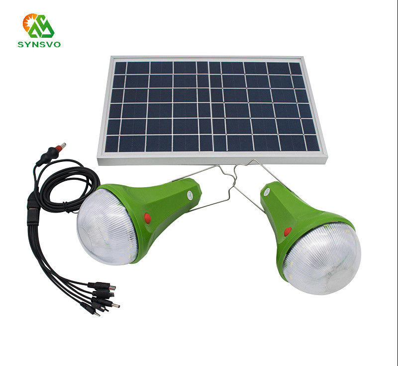 o diodo emissor de luz 9W posto solar derramou o sistema de iluminação solar de controle remoto das luzes para a casa