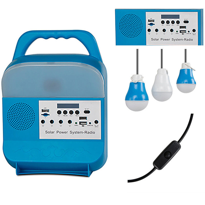Jogos de iluminação solares portáteis/painéis solares para o sistema de iluminação SRE-583 da casa