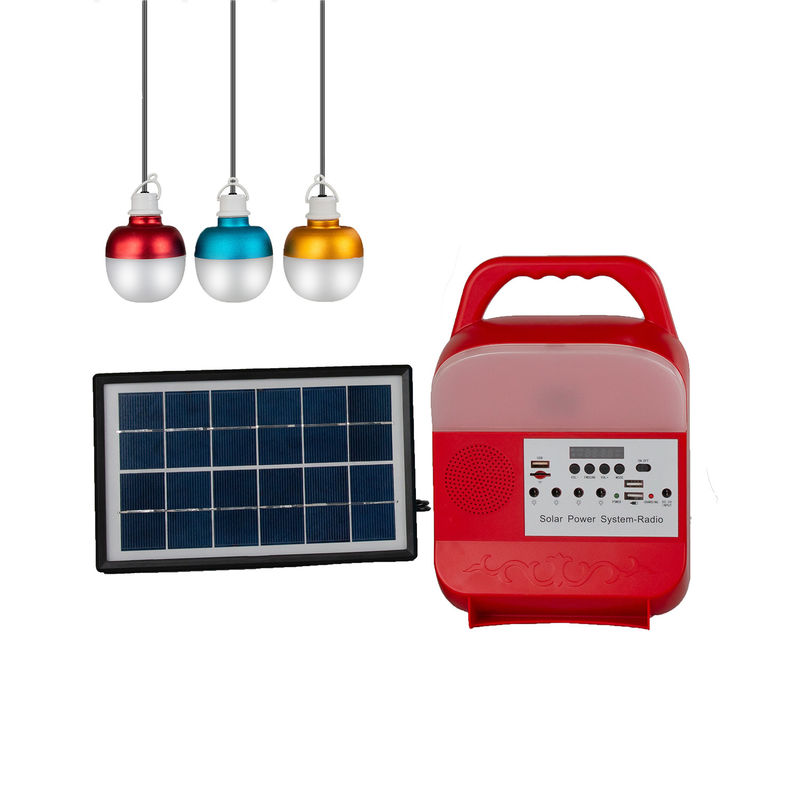 FCC 10W ao sistema de energia portátil do painel 100W solar para a iluminação exterior