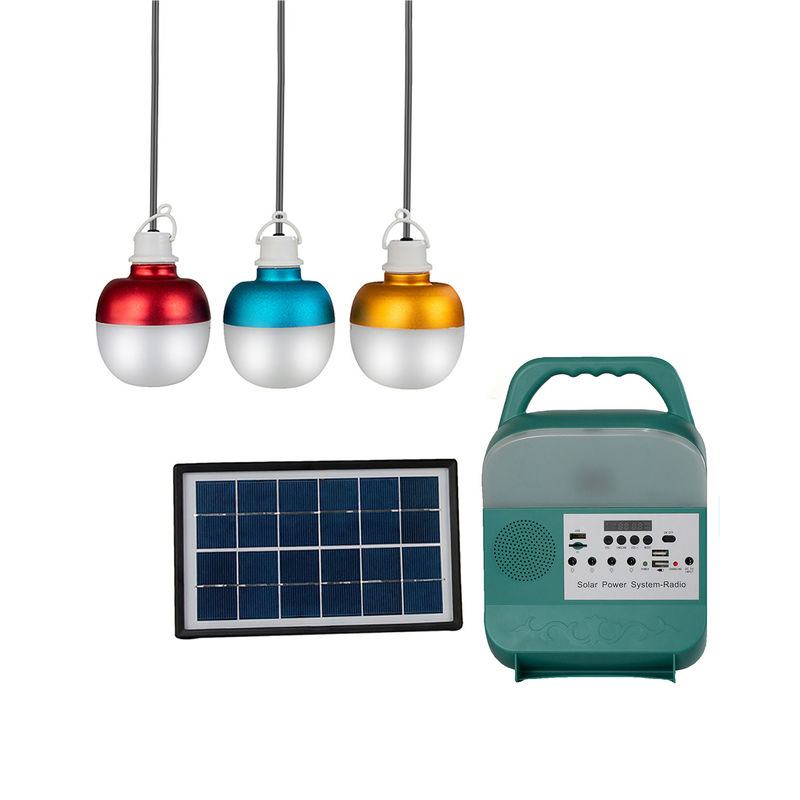 Resíduo metálico pintado de acampamento das luzes 8H solares portáteis do OEM 37*31.5*55.5cm
