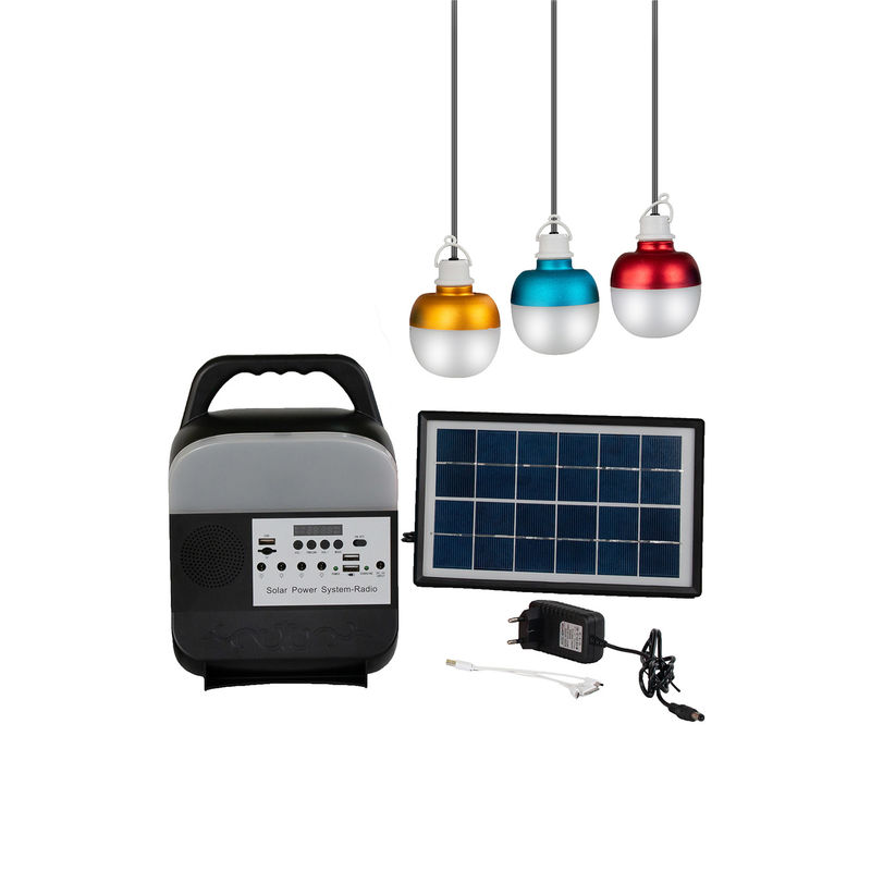 Painel de energias solares conduzido recarregável solar da lâmpada de emergência do bulbo com grupo interno do bulbo das luzes solares do bulbo