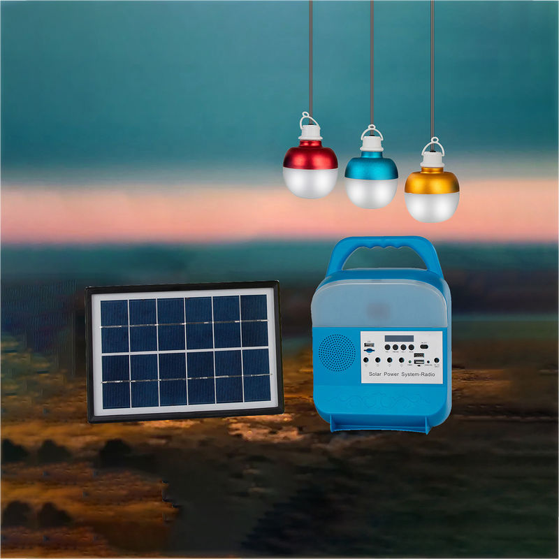 Painel de energias solares conduzido recarregável solar da lâmpada de emergência do bulbo com grupo interno do bulbo das luzes solares do bulbo