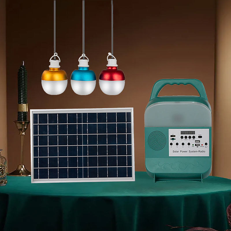 A lâmpada portátil da energia solar do bulbo da lâmpada solar leve exterior por atacado das energias solares conduziu a iluminação